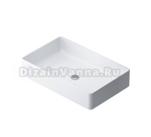 Накладная раковина AM.PM Func M8FWCC10600WG 60 глянцевая белая, прямоугольная