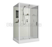 Душевая кабина Niagara Standart ST120/90/15Q/BK 120x90, без крыши