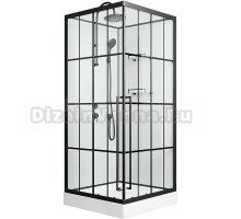 Душевая кабина Niagara Standart ST100/15QL/KL/BKT 100x100, L