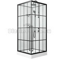 Душевая кабина Niagara Standart ST100/15QR/KL/BKT 100x100, R