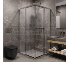 Душевой уголок Timo TKSS-90/13C-8 90x90 см, профиль никель, стекло прозрачное