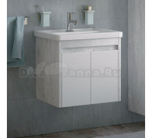 Тумба с раковиной Corozo Лорена 60 подвесная, пайн