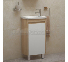 Тумба под раковину без столешницы Corozo Остин 45 напольная, сонома