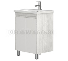 Тумба под раковину без столешницы Corozo Остин 50 напольная, пайн белый