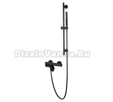 Душевой комплект Wonzon & Woghand Loop WW-311-00-508 черный матовый