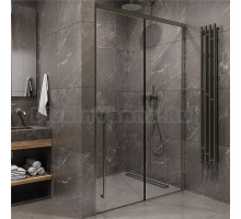 Душевая дверь в нишу Timo TDSS-150/13C-8L 150 см, профиль никель, стекло прозрачное