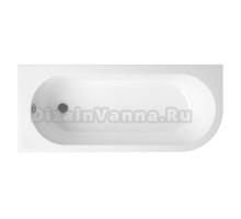 Акриловая ванна Lavinia Boho Art II 3713170L, усиленный армированный корпус ванны, размер 170х72,5 см (левый разворот)