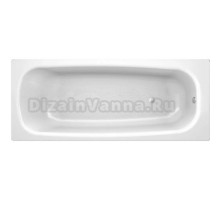 Стальная ванна Sanitana BLB Universal 3,5 S398025AH000000_B60HAH001, размер 160 х 70 см с шумоизоляцией, толщина стали 3,5 мм, цвет белый