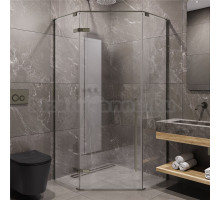 Душевой уголок Timo TTSSP-90/13C-8 90x90 см, профиль никель, стекло прозрачное