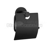 Держатель для туалетной бумаги Frap F30203 черный