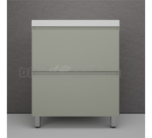 Тумба с раковиной Style Line Манхэттен 70 напольная, олива, раковина Andrea Classic 70