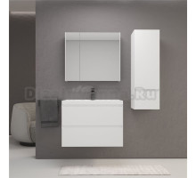 Мебель для ванной комнаты Style Line Манхэттен 80 подвесная, белая, раковина Andrea Classic 80