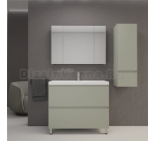 Мебель для ванной комнаты Style Line Манхэттен 100 напольная, олива, раковина Andrea Classic 100