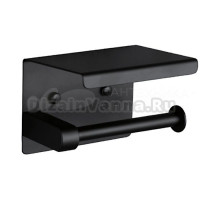 Держатель для туалетной бумаги Frap F502-6 черный