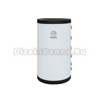 Накопительный водонагреватель Rispa RBW-150L косвенный, 150 л, настенный, вертикальный, белый