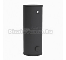 Накопительный водонагреватель Rispa RBFL-1000 косвенный, 1000 л, напольный, вертикальный, черный