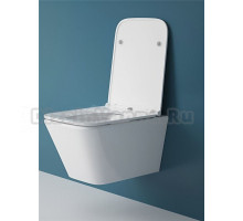 Подвесной унитаз Esbano Gartez-51 ESUPGART51W белый глянец безободковый с сиденьем с микролифтом