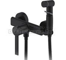 Гигиенический душ Frap H67-6 F2067-6 со смесителем, черный