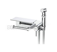 Гигиенический душ Frap H75 F2075 со смесителем, С ВНУТРЕННЕЙ ЧАСТЬЮ, хром