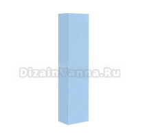 Шкаф-пенал для ванной Roca Domi ZRU9307872 небесный синий матовый