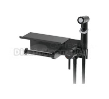 Гигиенический душ Frap H75 F2075-6 со смесителем, С ВНУТРЕННЕЙ ЧАСТЬЮ, черный