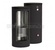 Накопительный водонагреватель Gekon B01S GK2101S косвенный, 210 л, напольный, вертикальный, черный