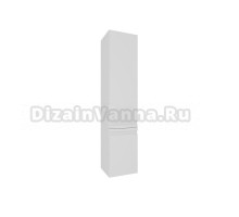 Шкаф-пенал для ванной AQUATEK Вега AQ70035R-MW белый матовый, петли справа