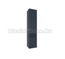 Шкаф-пенал для ванной AQUATEK Вега AQ70035R-MG серый матовый, петли справа