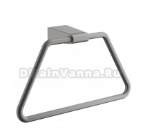 Держатель для полотенец BELZ B912 B91204 оружейная сталь, кольцо