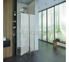 Душевая дверь в нишу Alex Baitler AB78С100 100 см, профиль сатин, стекло матовое