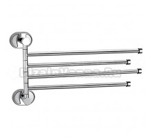 Держатель для полотенец Frap F1914 глянцевый хром