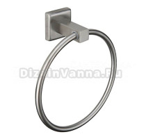 Держатель для полотенец Frap F30304 сатин, кольцо