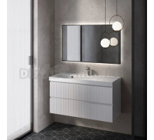 Тумба под раковину для ванной AQUAme S1 100 белая