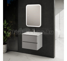 Тумба под раковину для ванной AQUAme S4 60 серая