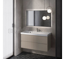 Тумба под раковину для ванной AQUAme S1 100 бежевая