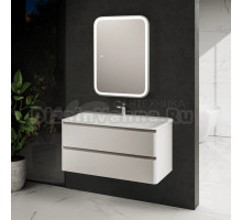 Тумба под раковину для ванной AQUAme S4 100 белая