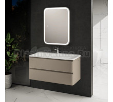 Тумба под раковину для ванной AQUAme S4 100 бежевая