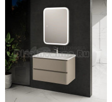 Тумба под раковину для ванной AQUAme S4 80 бежевая