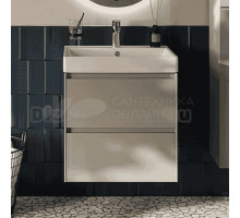 Тумба с раковиной Roca Ona 60 бежево-серая матовая