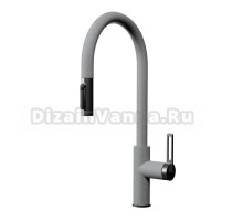 Смеситель для кухни Granula 8168 базальт