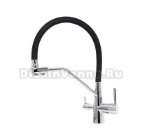 Смеситель для кухни Royce Iris RCM-120901CR с гибким изливом, хром