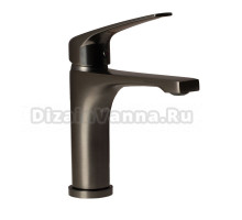 Смеситель для раковины Royce Lotus RCM-111702BL оружейная сталь