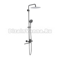 Душевая стойка Frap H806 F24806-9 оружейная сталь