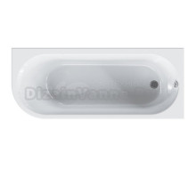 Акриловая ванна AM.PM X-Joy W94A-170R70W-A без опоры 170x70 см, угловая, правая, пристенная, белая, асимметричная