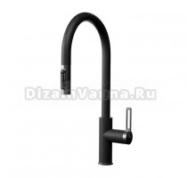 Смеситель для кухни Granula 8168 шварц