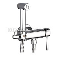 Гигиенический душ Frap F7507 со смесителем, хром