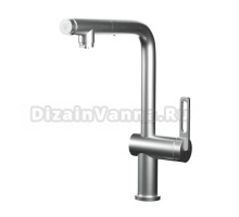 Смеситель для кухни Granula 8169 алюминиум