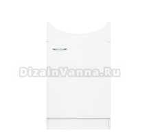 Тумба под раковину без столешницы Sanita Аттика 50 напольная, матовая белая