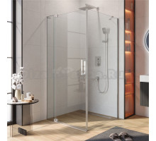 Душевой уголок Cezares Slider SLIDER-AH-1-100-90/100-C-Cr 100х100 см, профиль хром, стекло прозрачное