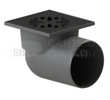 Душевой трап Татполимер ТП-105P 14x14, в пол